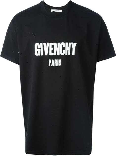 givenchy paris t-shirt herren|givenchy paris t shirt men.